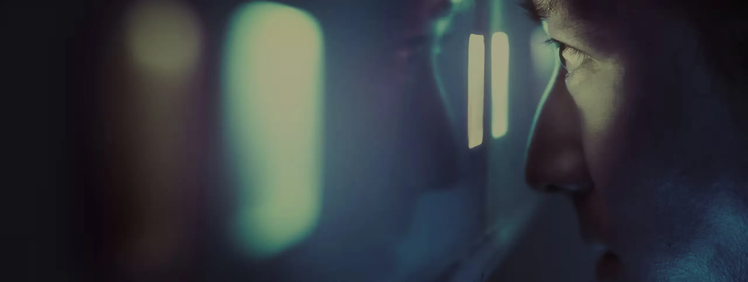 Man seeing trought windows